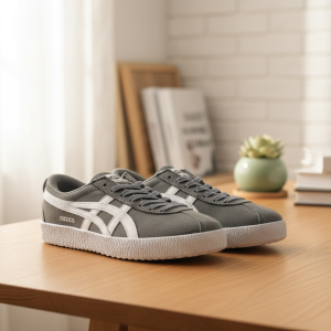 ASICS Mexico Grey White Casual Sneakers