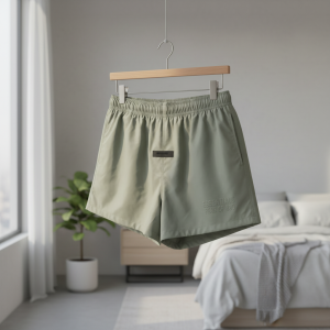 Essentials Fear of God Green Men's Shorts