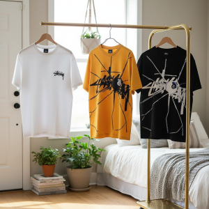 Stussy 8 Ball Graphic Streetwear T-Shirt